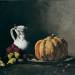 Still Life with Pumpkin, Plums, Cherries, Figs and Jug